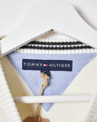 Neutral Tommy Hilfiger Knitted Sweatshirt - Small