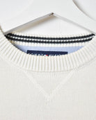 Neutral Tommy Hilfiger Knitted Sweatshirt - Small