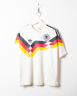 Vintage 90s Adidas West Germany Style World Cup Jersey Large Size