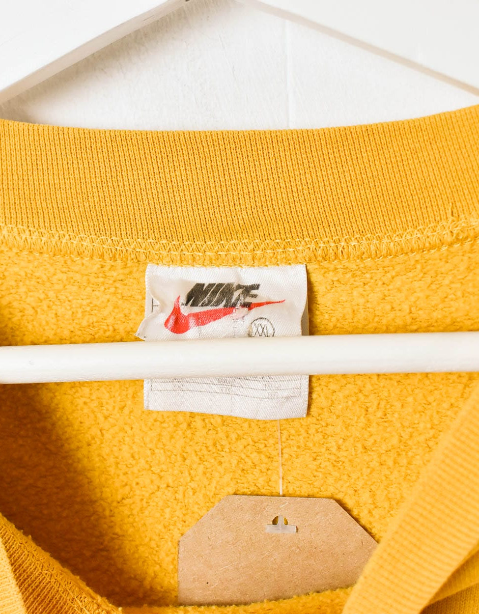 Yellow Nike Sweatshirt - XX-Large