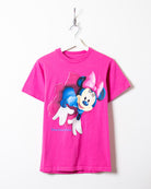 Pink Disney Dreams Florida Minnie Mouse T-Shirt - Small Women's