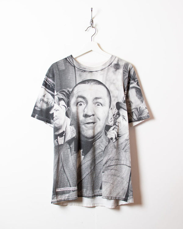 Stone The Three Stooges All-Over Print T-Shirt - Large