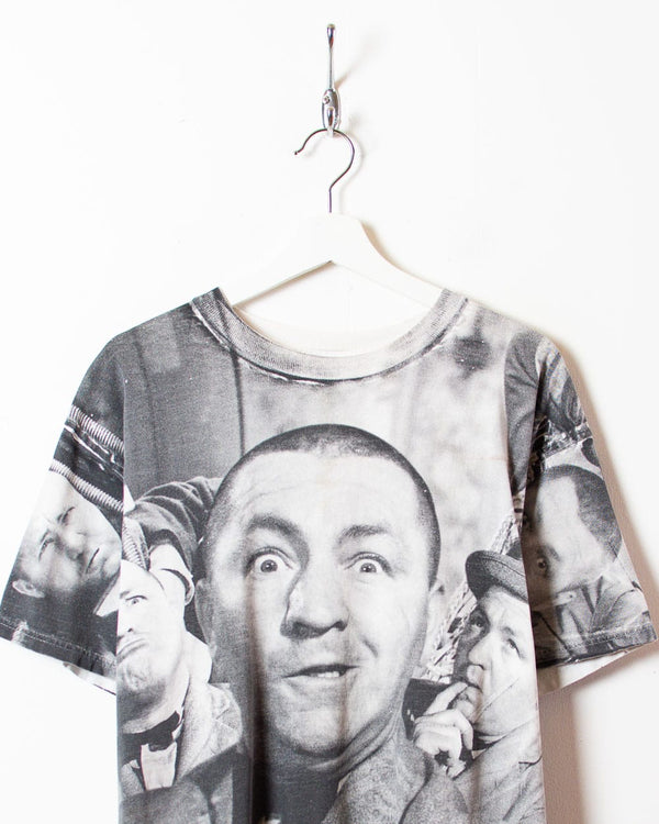 Stone The Three Stooges All-Over Print T-Shirt - Large