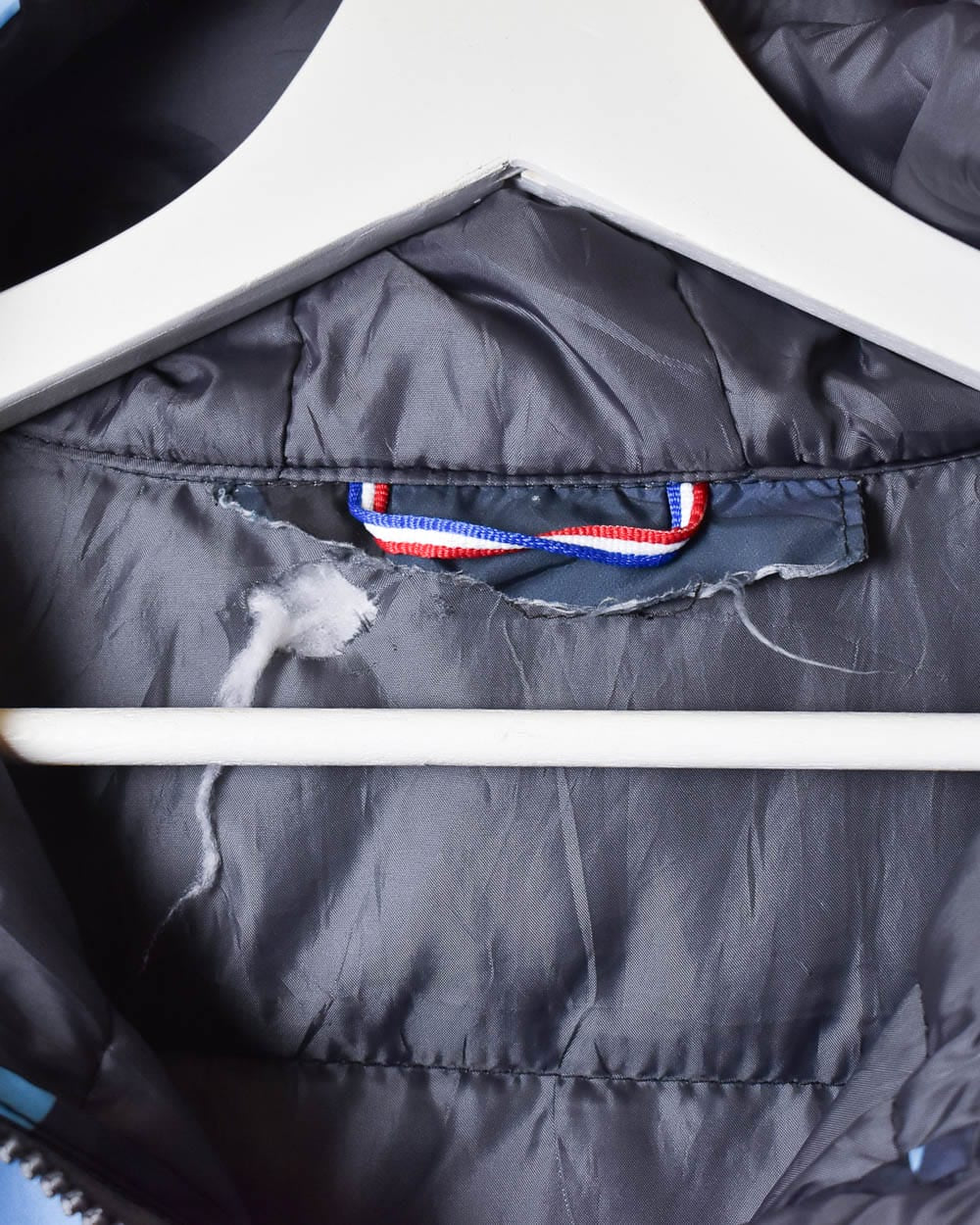 Black Napapijri Hooded 1/4 Zip Puffer Jacket - Medium