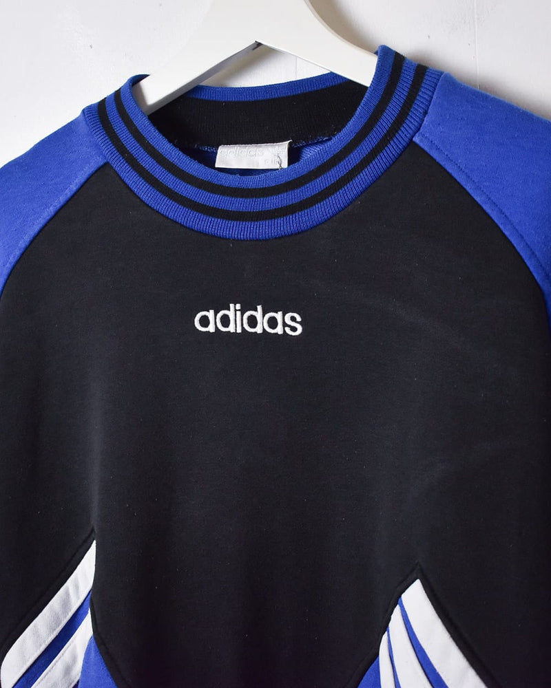 Vintage black adidas discount sweatshirt