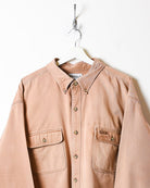 Brown Carhartt Worn Shirt - XX-Large