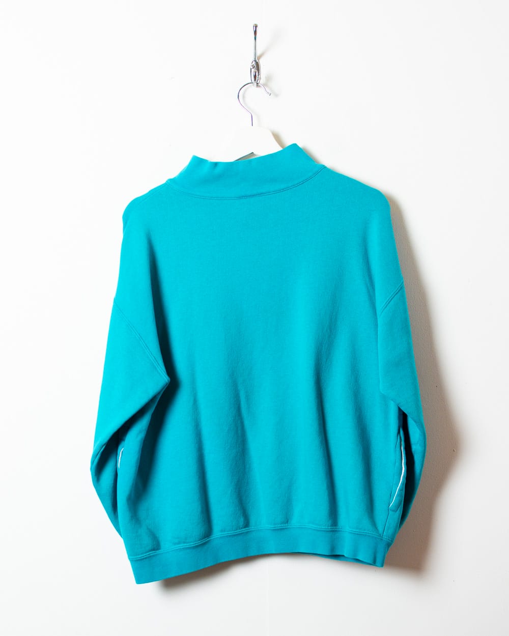Blue Izod Lacoste 80s 1/4 Zip Sweatshirt - Small