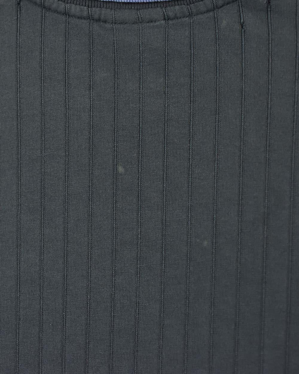 Navy Nike Challenge Court Striped Polo Shirt - Medium