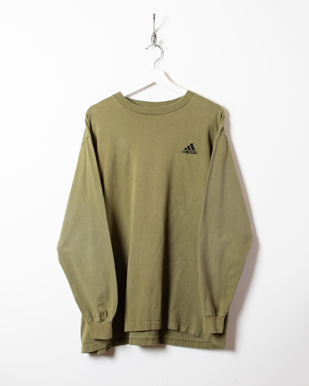 Khaki adidas long fashion sleeve