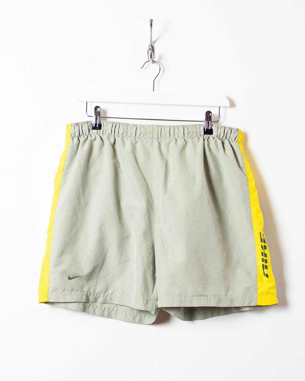 Khaki Nike Mesh Shorts - Large