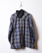 Navy Dickies Quilted Flannel Overshirt - XX-Large