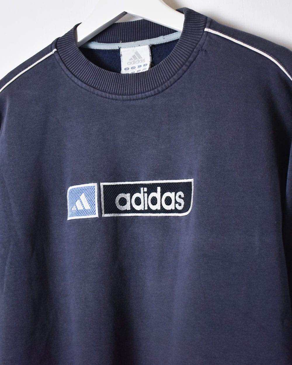 Navy Adidas Sweatshirt - X-Large Women's