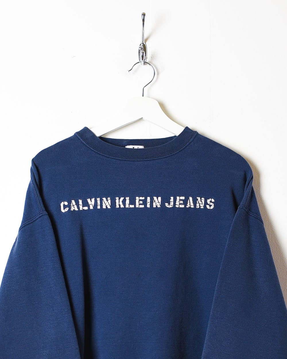 Navy Calvin Klein Jeans Sweatshirt - Large