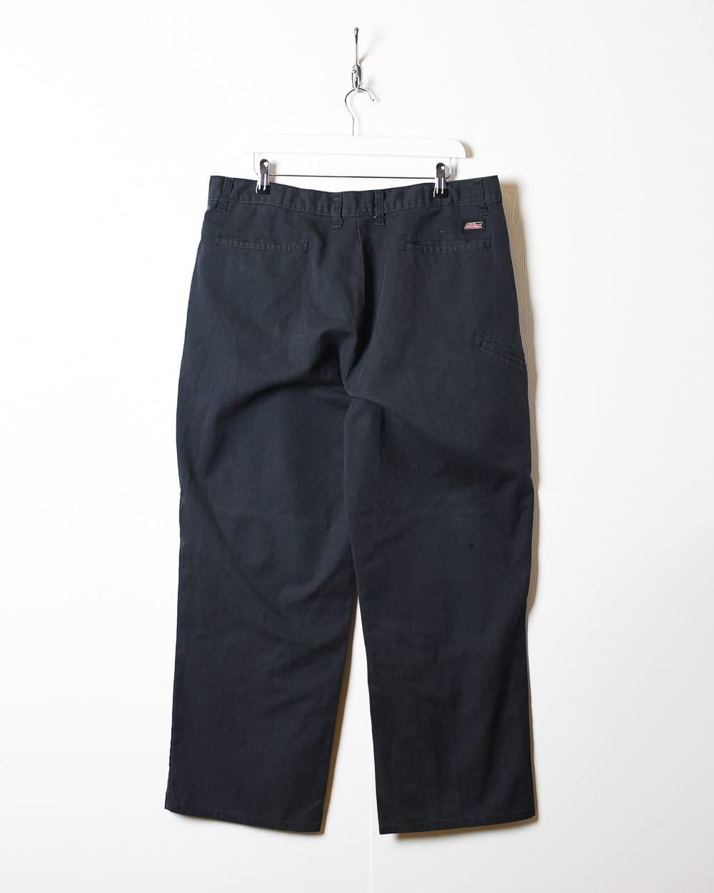 Black Dickies Relaxed Fit Double Knee Trousers - W38 L29