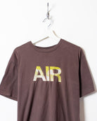 Brown Nike Air T-Shirt - Large