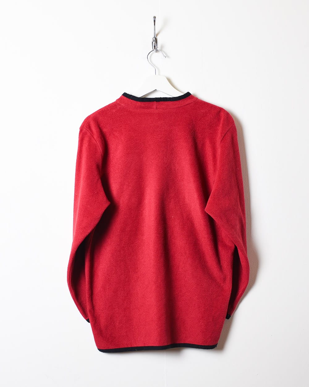 Red Nike High Neck Fleece Sweatshirt - X-Small
