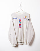 Stone Adidas Equipment Flags Sweatshirt - Large