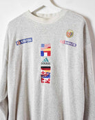 Stone Adidas Equipment Flags Sweatshirt - Large