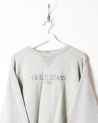 Stone Guess Jeans USA Sweatshirt - Large