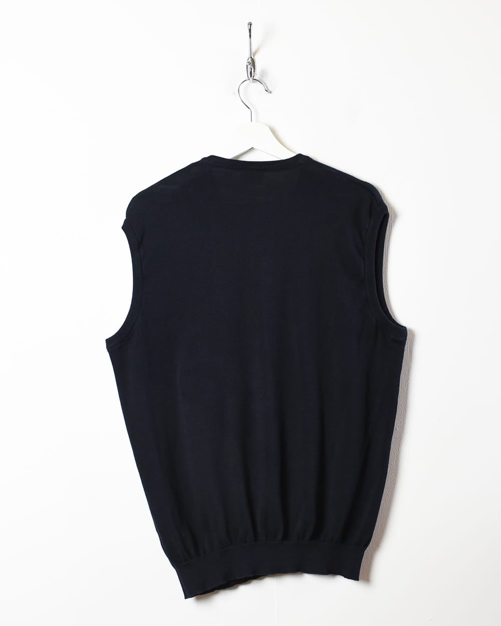 Black Lacoste Sweater Vest - Large