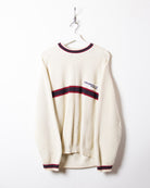 Neutral Reebok Membership Knitted Sweatshirt - Large