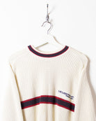 Neutral Reebok Membership Knitted Sweatshirt - Large