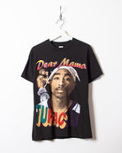 Black Tupac Dear Mama Single Stitch T-Shirt - Medium