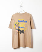 Brown Coppertone 50 Years Single Stitch T-Shirt - X-Large