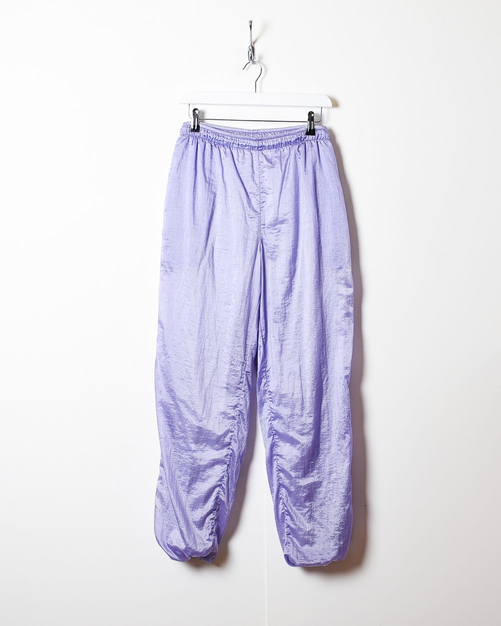 Purple Ellesse Shell Tracksuit Bottoms - Small
