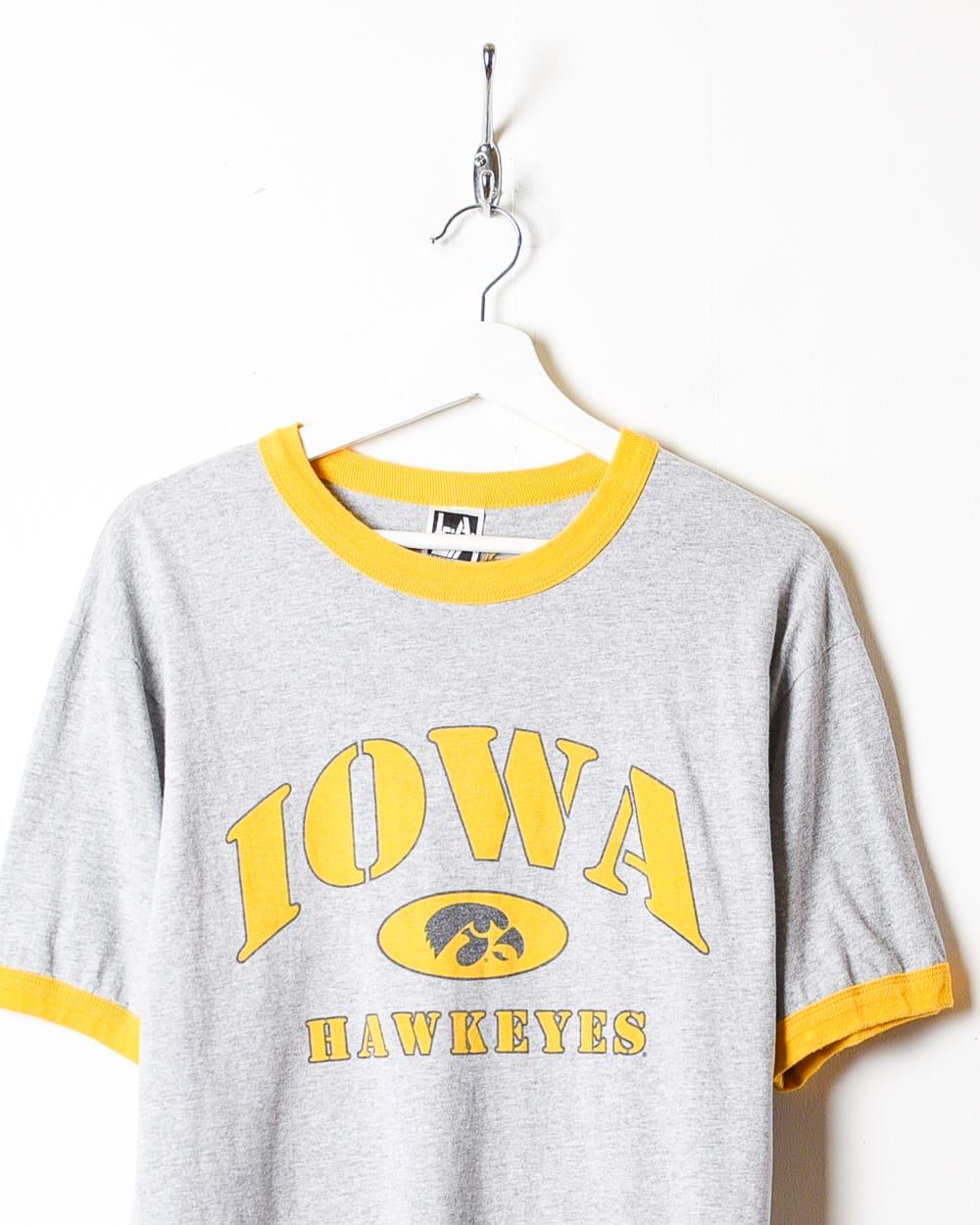 Stone Iowa Hawkeyes T-Shirt - Large