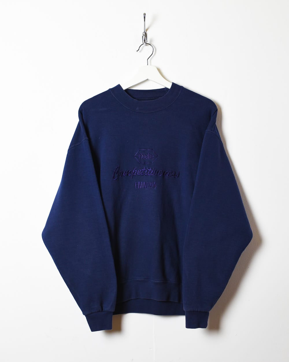 Navy Jerzees Competitiveness Sweatshirt - Small