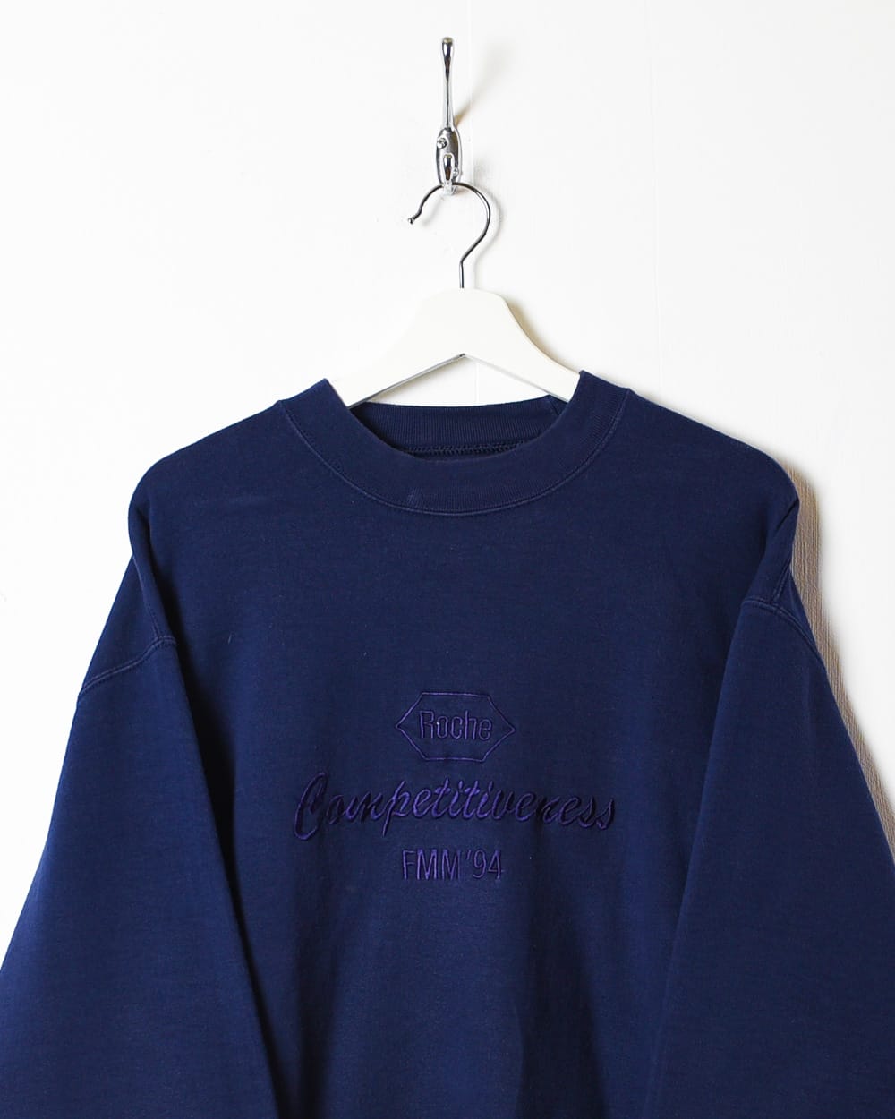 Navy Jerzees Competitiveness Sweatshirt - Small