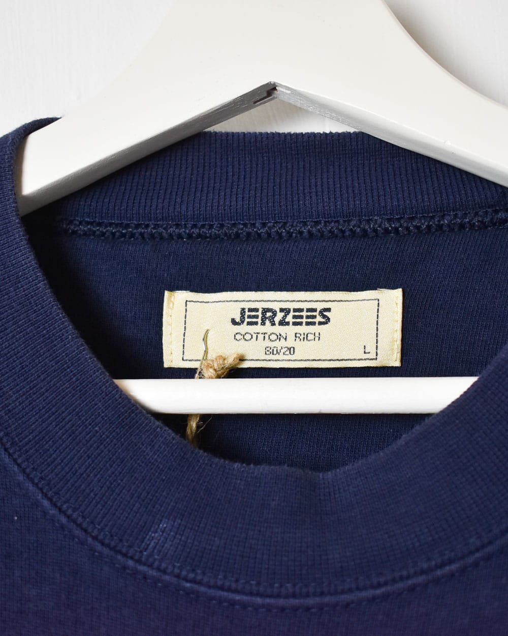 Navy Jerzees Competitiveness Sweatshirt - Small