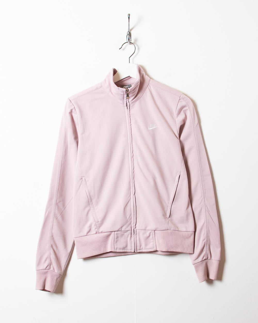 Pink Nike Tracksuit Top - Medium Women's