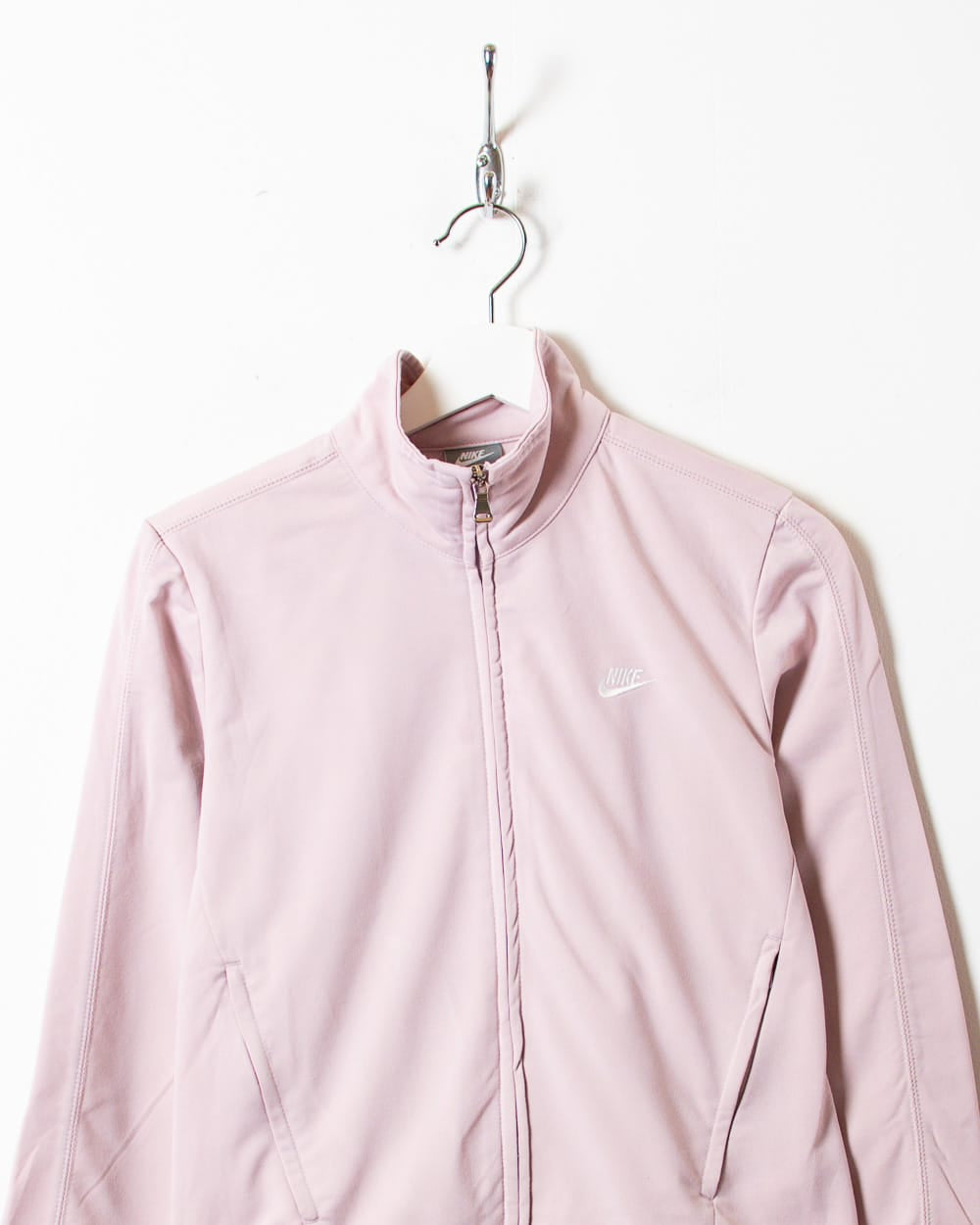 Pink Nike Tracksuit Top - Medium Women's