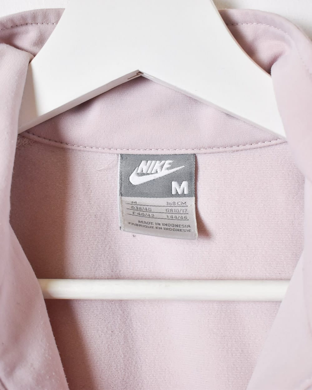 Pink Nike Tracksuit Top - Medium Women's