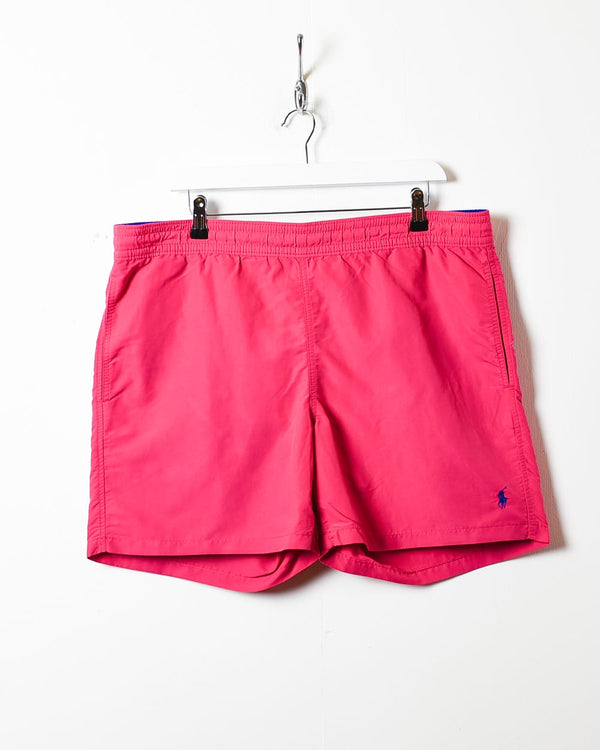 Pink Polo Ralph Lauren Mesh Shorts - Large
