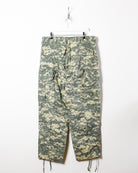 Green Vintage Camo Cargo Trousers - W34 L30