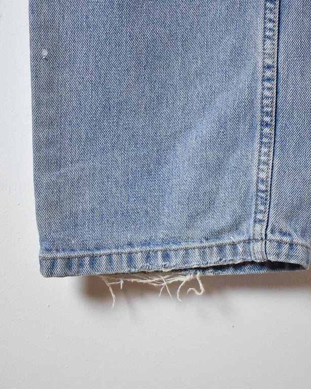 Blue Wrangler Lightly Distressed Jeans - W32 L32