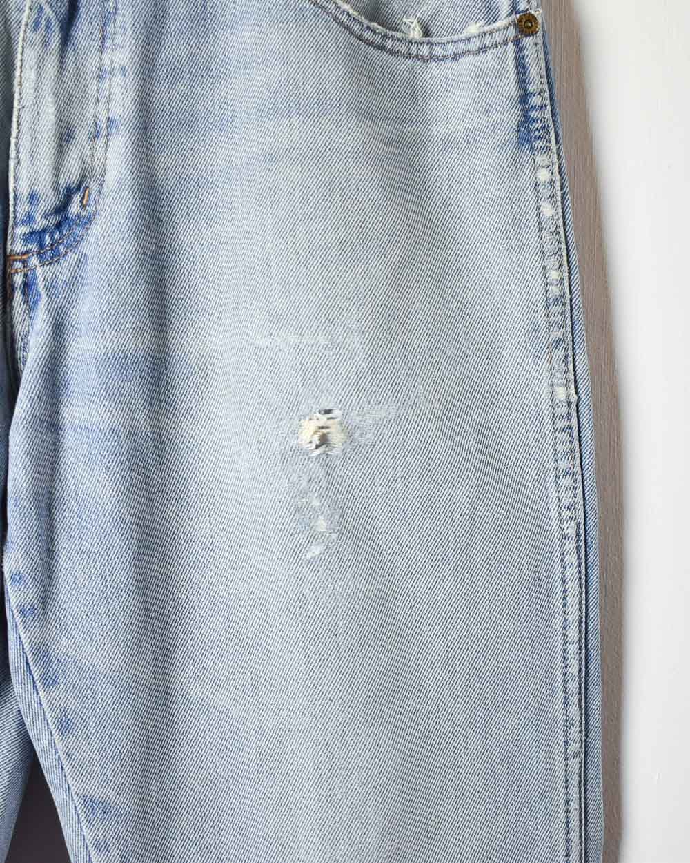 Blue Wrangler Lightly Distressed Jeans - W32 L32