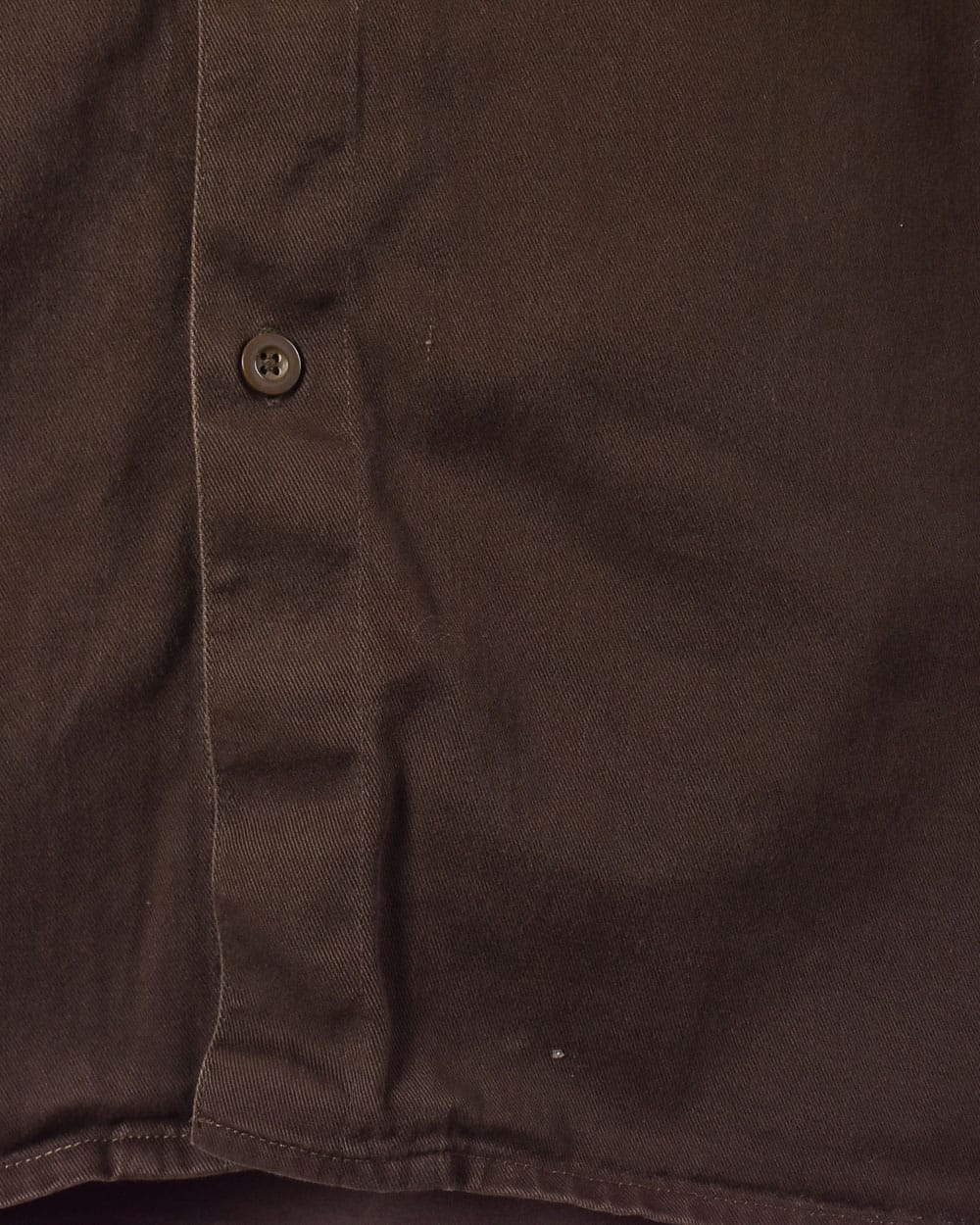 Brown Dickies Workwear Short Sleeved Shirt - XX-Large