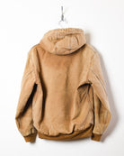 Neutral Carhartt Hooded Detroit Jacket - Medium Women's