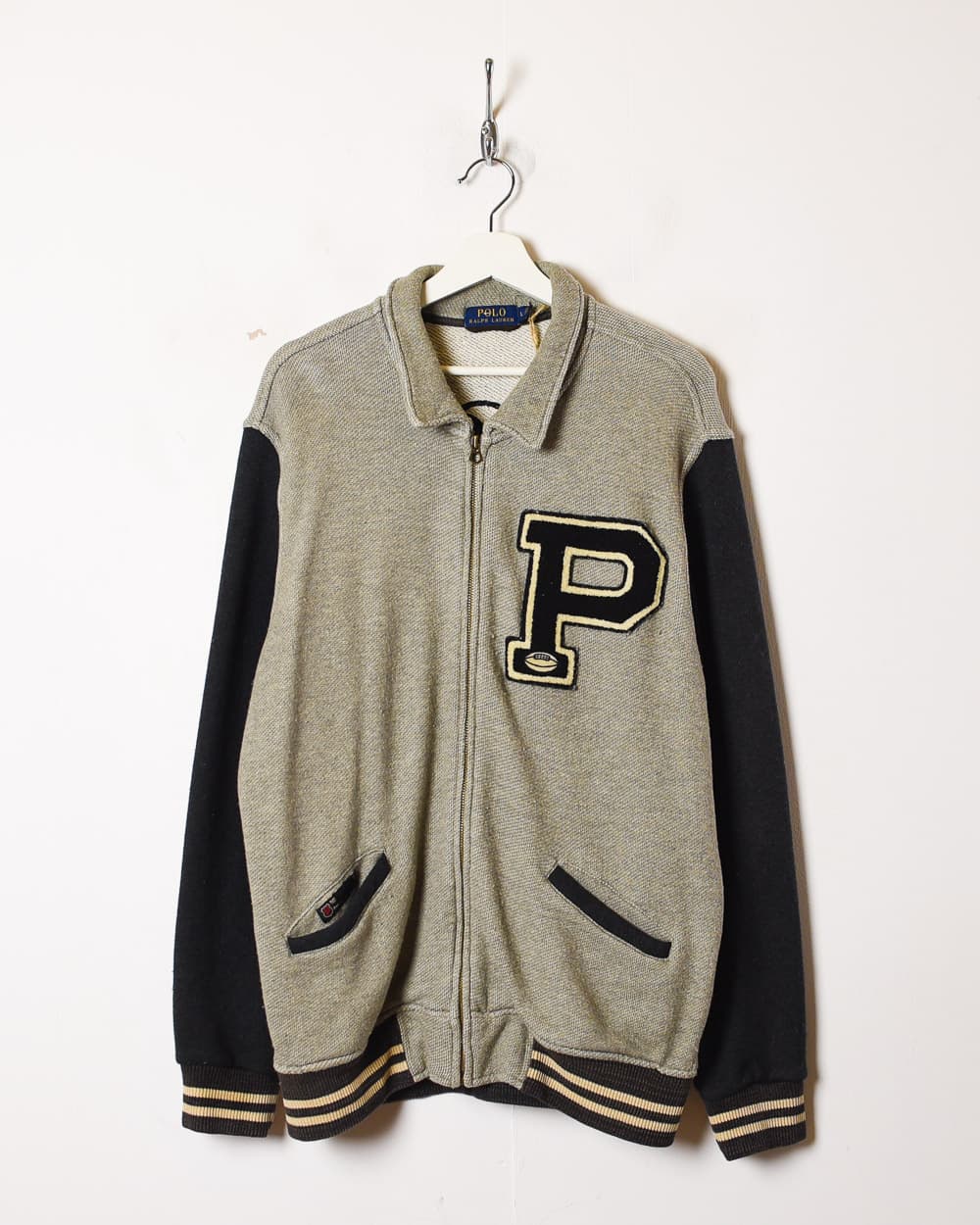 Polo Ralph Lauren Varsity Jacket - Large - Domno Vintage 