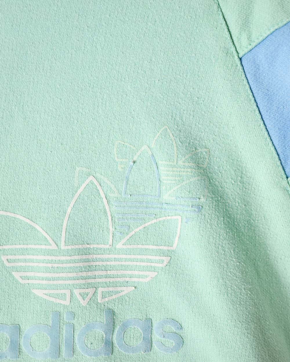 Green Adidas 80s Sweatshirt - Small