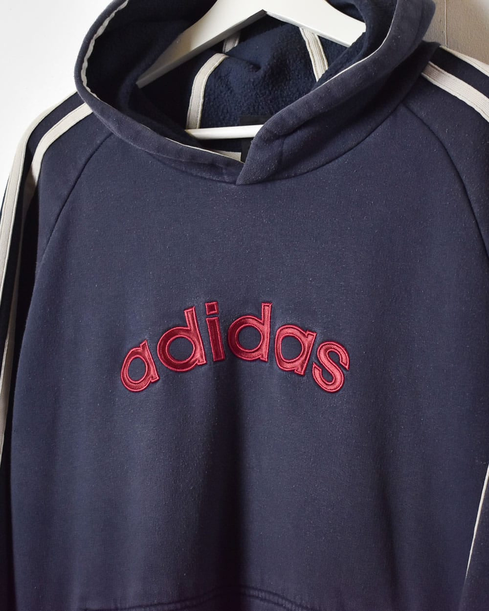 Navy Adidas Hoodie - Large