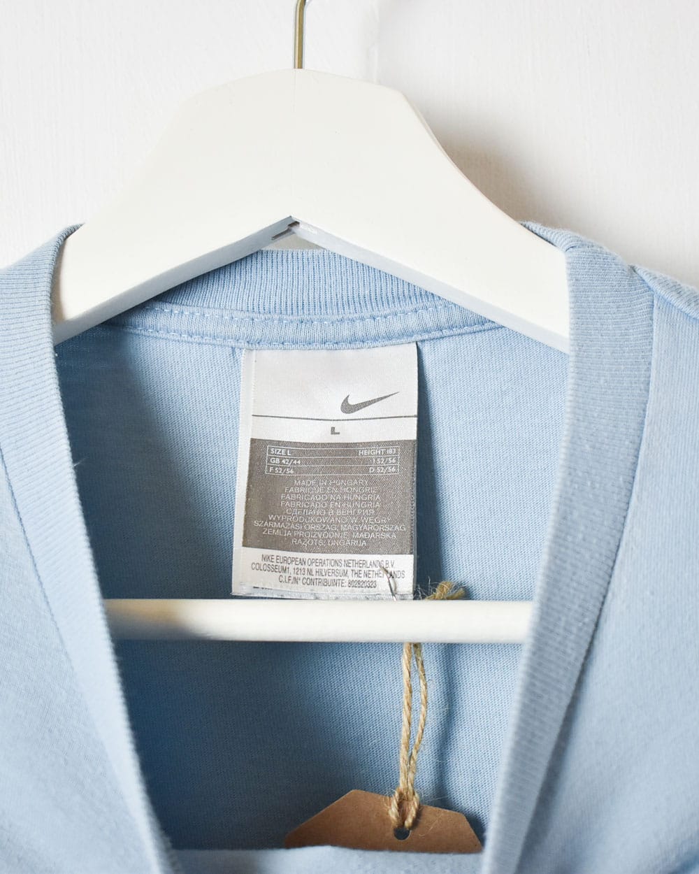 BabyBlue Nike T-Shirt - Medium