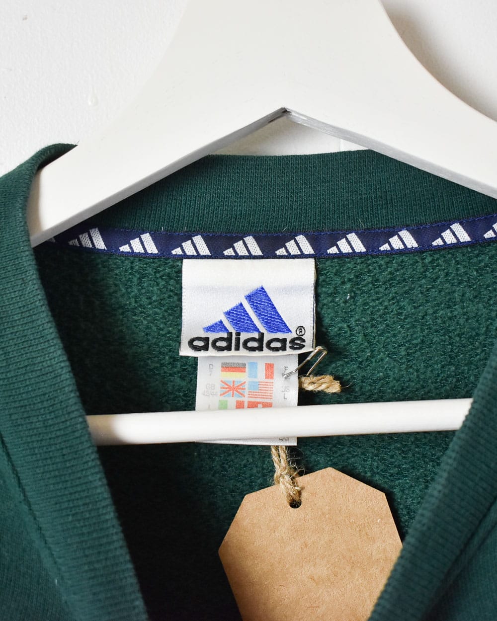 Green Adidas Sweatshirt - Large