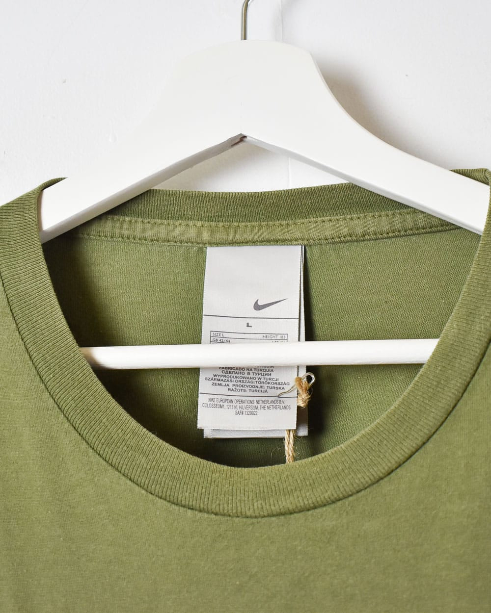 Khaki Nike Air T-Shirt - Large