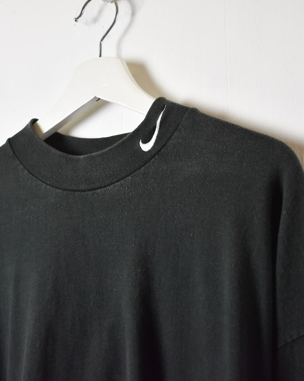 Black Nike Mock Neck Long Sleeved T-Shirt - XX-Large