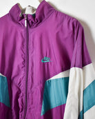 Purple Nike Windbreaker Jacket - Large